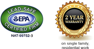 EPA logo & 2 year warranty icon